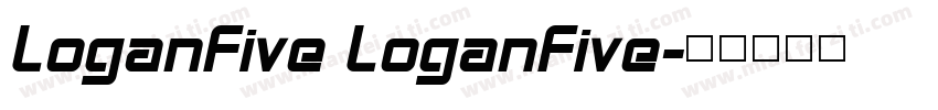 LoganFive LoganFive字体转换